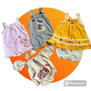 Vintage and modern lot 6/9-12mo